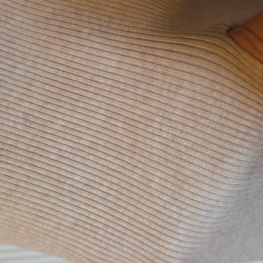 Olive & Oak Ribbed Knit Long Maxi Skirt, Oatmeal Color, Women's M, NWT - Picture 5 of 5